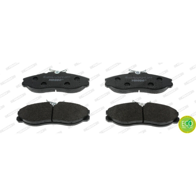4 Plaquettes De Frein Ferodo Fdb909
