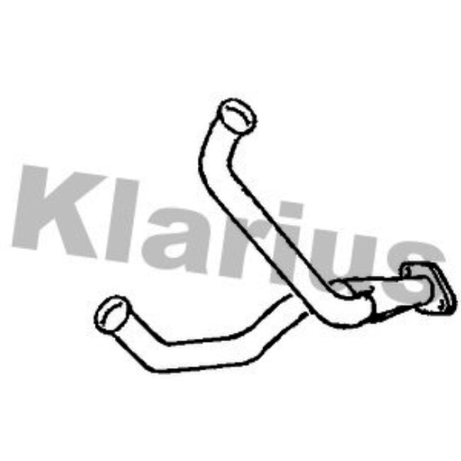 Tube D'échappement Klarius 301670