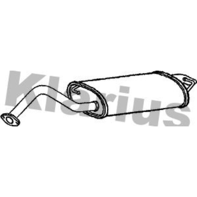 Silencieux Arrière Klarius 230913