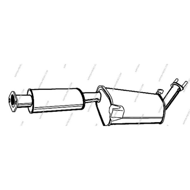 Silencieux Intermédiaire Nps N430n143