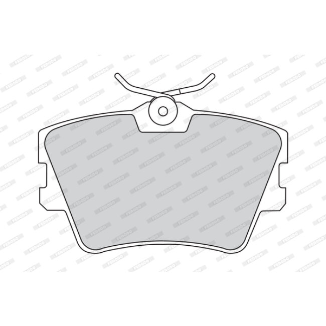 4 Plaquettes De Frein Ferodo Fvr1132