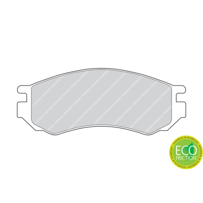 4 Plaquettes De Frein Ferodo Fdb788