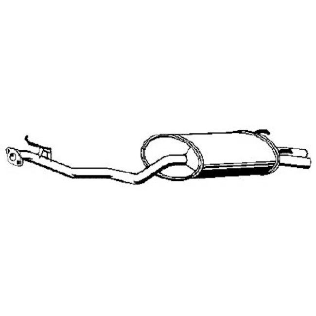 Silencieux Arrière Nps H430a26