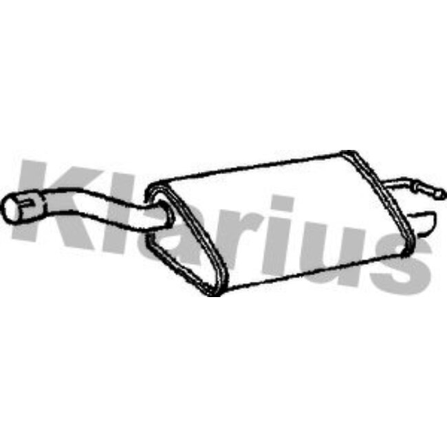 Silencieux Arrière Klarius 210689
