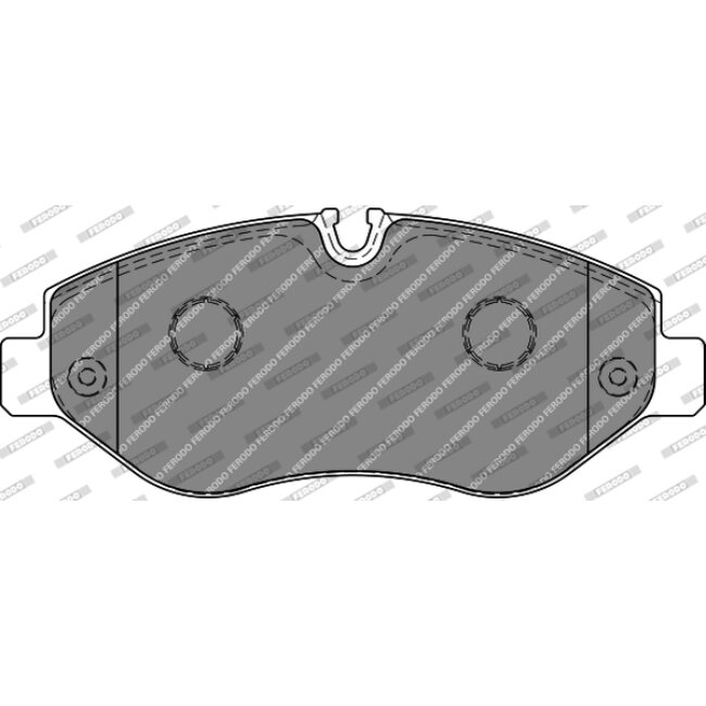 4 Plaquettes De Frein Ferodo Fvr1778
