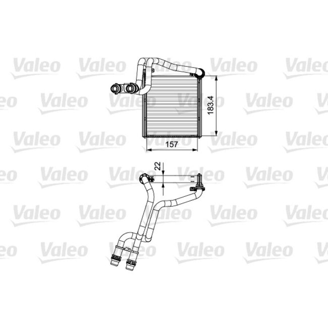 Radiateur De Chauffage Valeo 811536