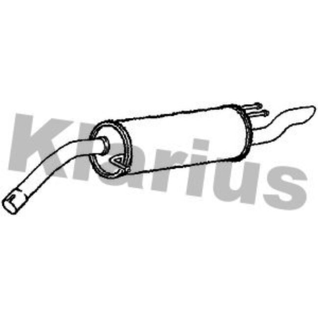 Silencieux Arrière Klarius 240744
