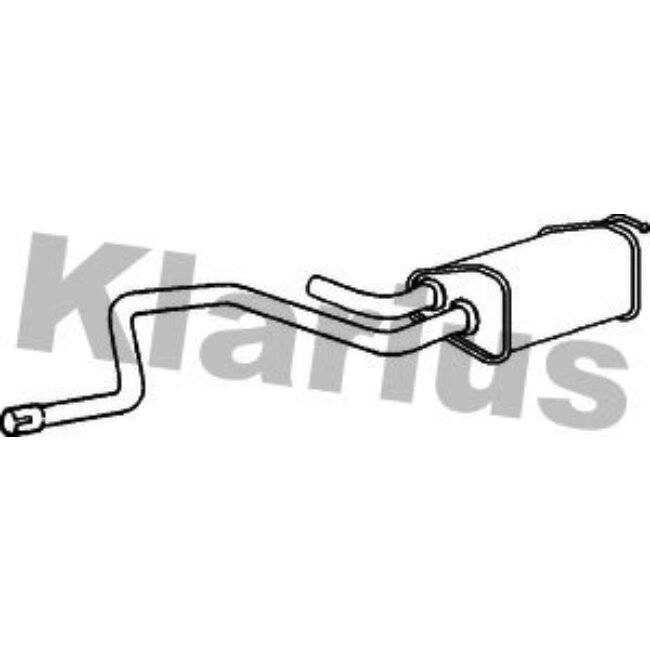 Silencieux Arrière Klarius 230812