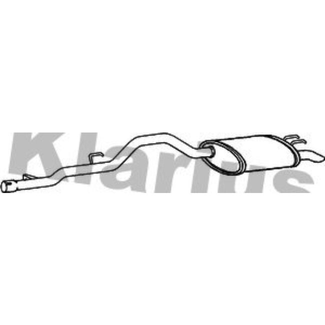 Silencieux Arrière Klarius 250667