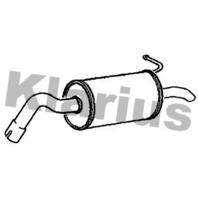 Silencieux Arrière Klarius 220765