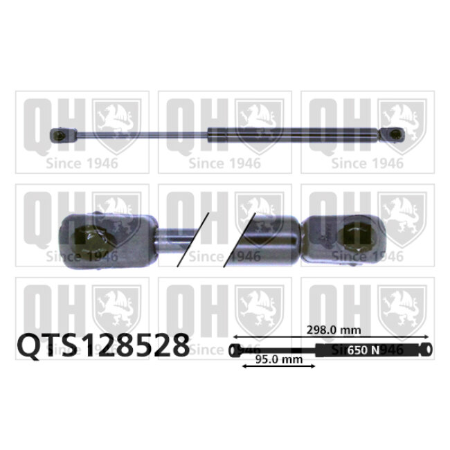 Vérin De Coffre Quinton Hazell Qts128528