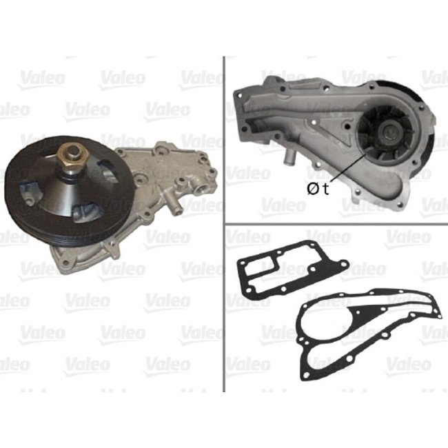 Pompe À Eau Valeo 506600