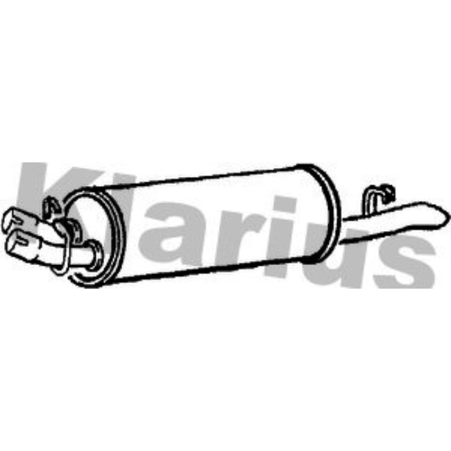 Silencieux Arrière Klarius 220251