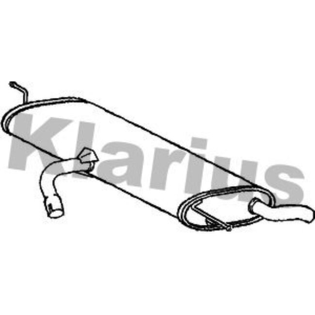 Silencieux Arrière Klarius 221068