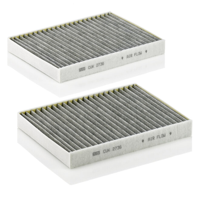 Filtre D'habitacle À Charbon Actif Mann-filter Cuk2736-2