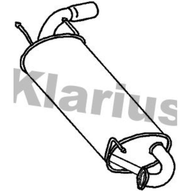 Silencieux Arrière Klarius 230901