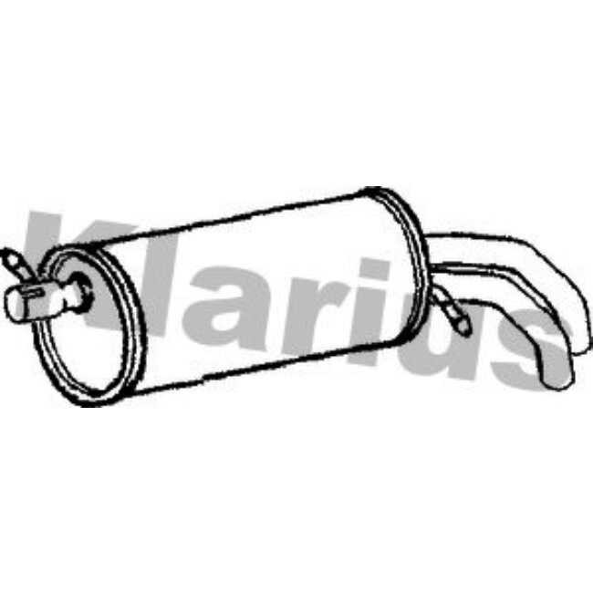 Silencieux Arrière Klarius 210786