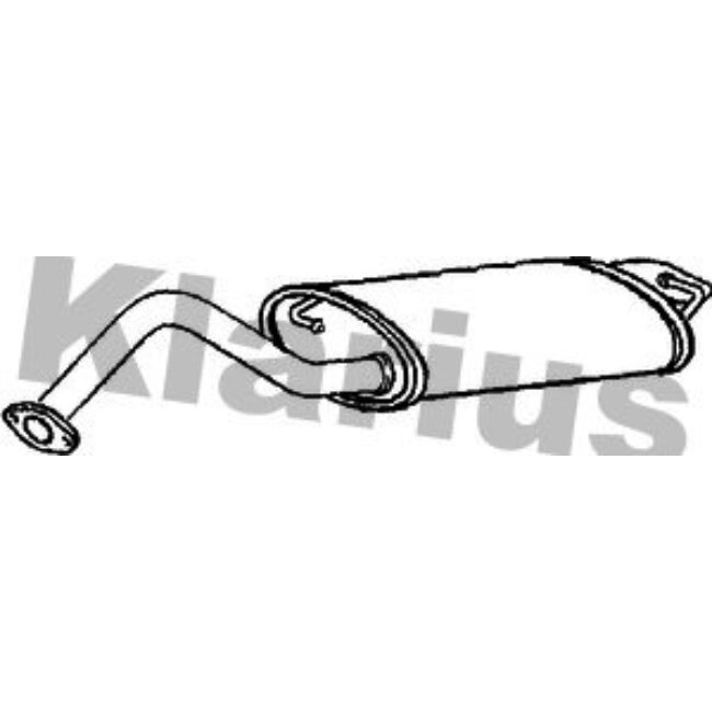 Silencieux Arrière Klarius 220841