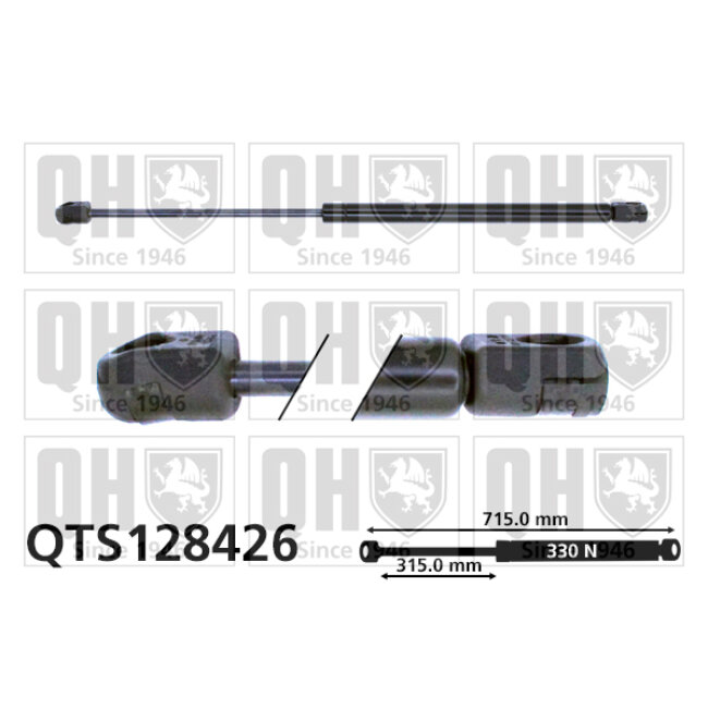 Vérin De Capot Quinton Hazell Qts128426