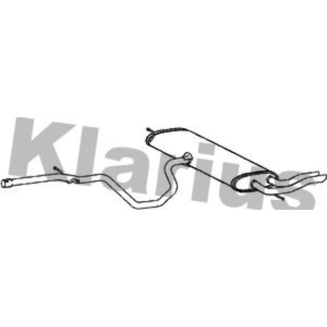 Silencieux Arrière Klarius 270786