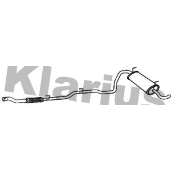Silencieux Arrière Klarius 270601