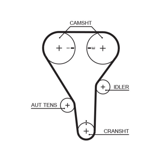 Courroie De Distribution Gates 5356xs
