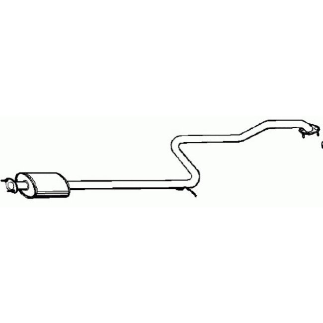 Tube D'échappement Nps N430n129