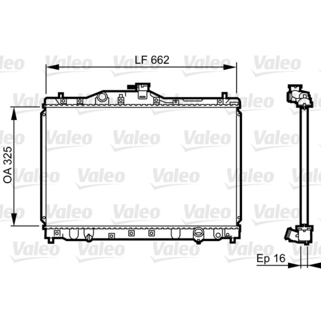 Radiateur De Refroidissement Valeo 731630