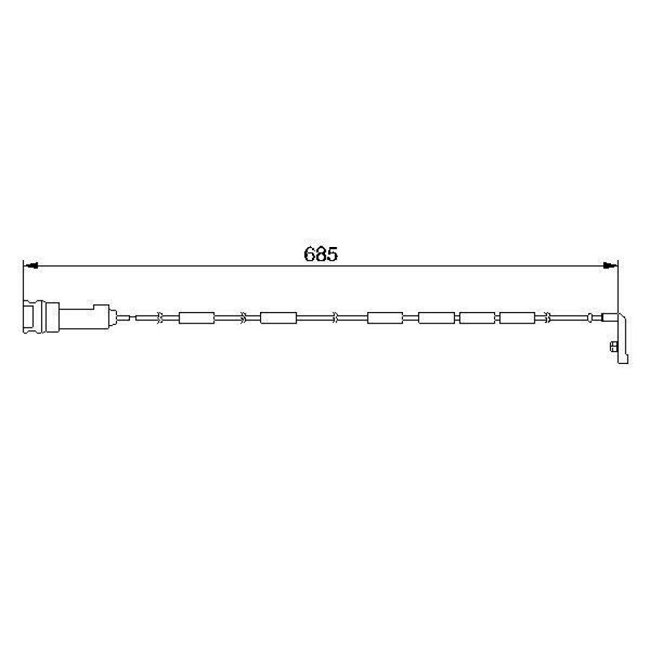 Témoin D'usure Bosch 1987474974