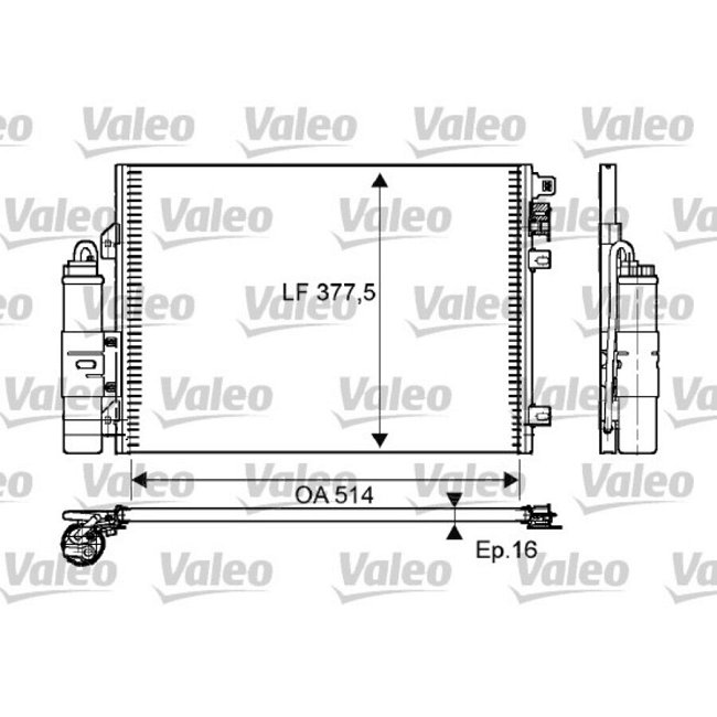 Condenseur Valeo 814051