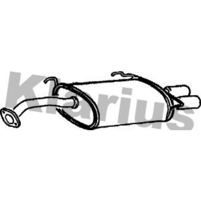 Silencieux Arrière Klarius 220235