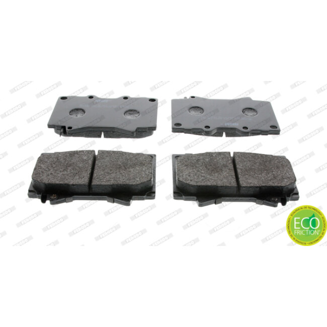 4 Plaquettes De Frein Ferodo Fdb1456