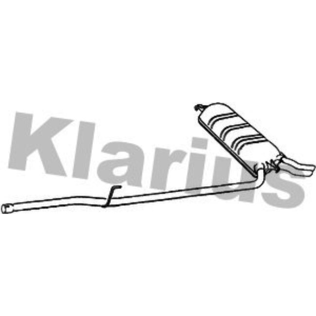 Silencieux Arrière Klarius 270689