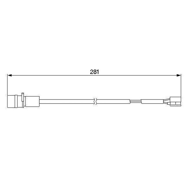 Témoin D'usure Bosch 1987474924
