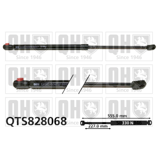 Vérin De Capot Quinton Hazell Qts828068