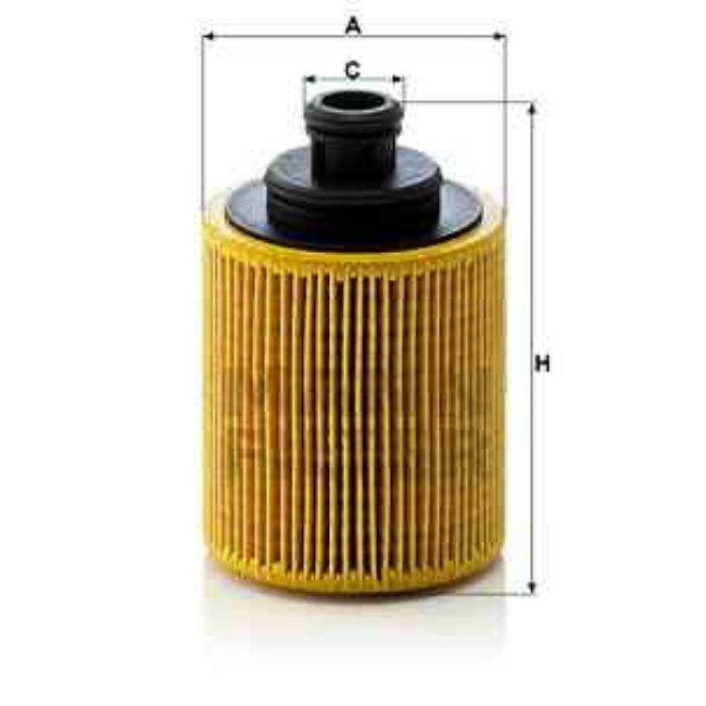 Filtre À Huile Mann-filter Hu712/7x