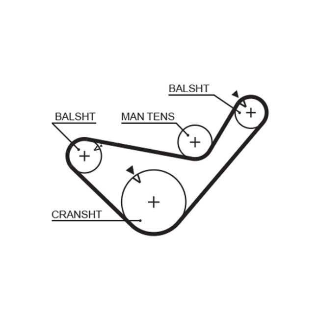 Courroie De Distribution Gates 5456xs