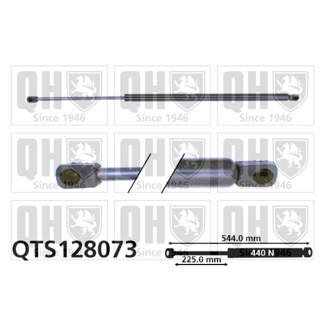 Vérin De Coffre Quinton Hazell Qts128073