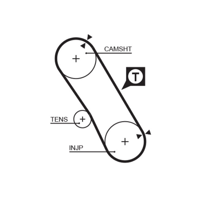 Courroie De Distribution Gates 5061xs
