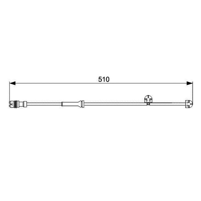 Témoin D'usure Bosch 1987473029