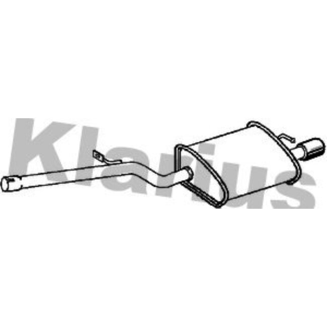 Silencieux Arrière Klarius 230948