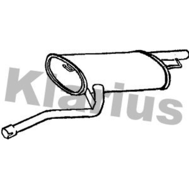 Silencieux Arrière Klarius 241004