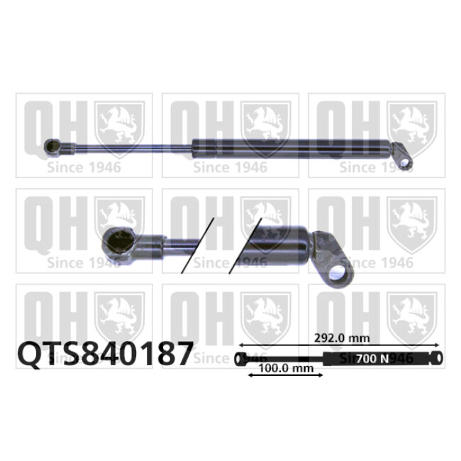 Vérin De Coffre Quinton Hazell Qts840187