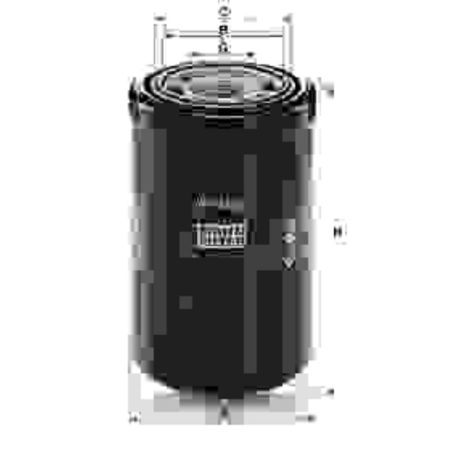 Filtre À Huile Mann-filter Wh945/2