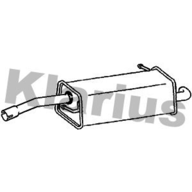 Silencieux Arrière Klarius 220831