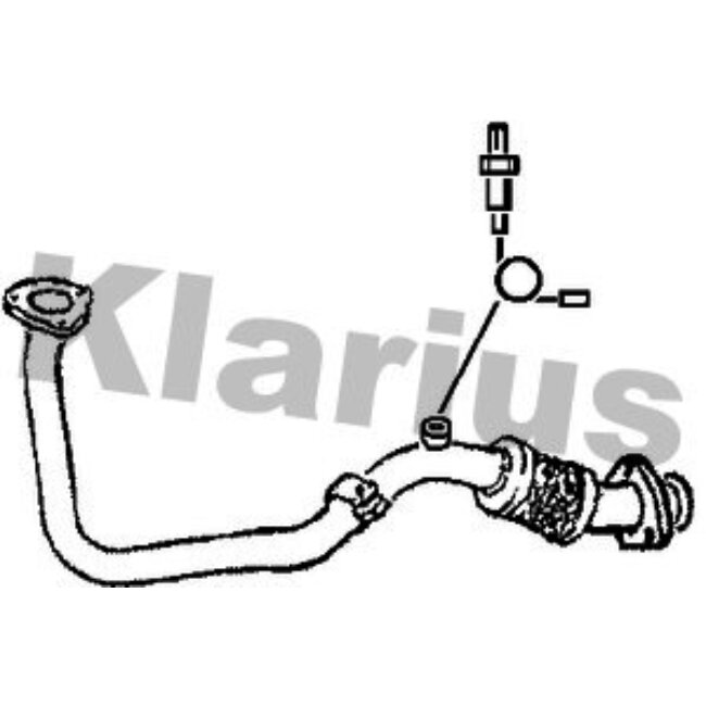 Tube D'échappement Klarius 301366