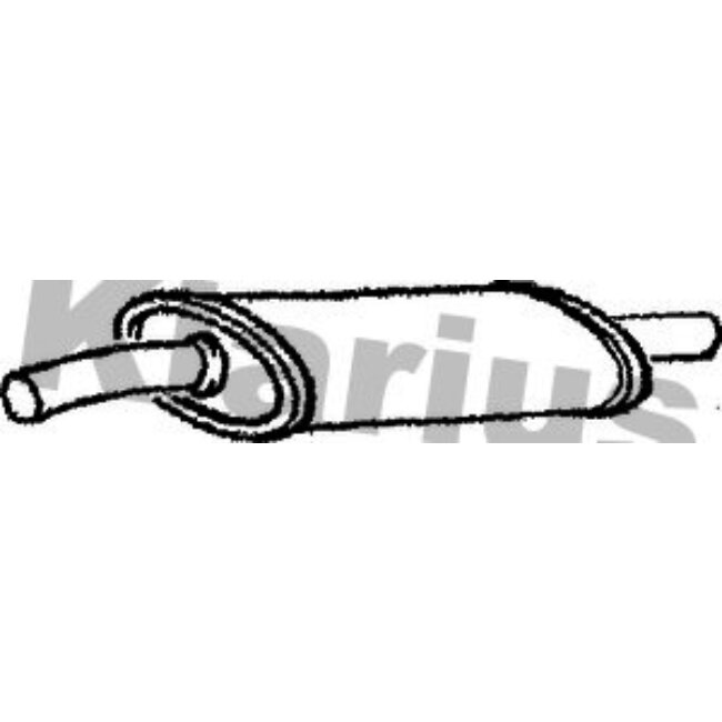 Silencieux Intermédiaire Klarius 210633