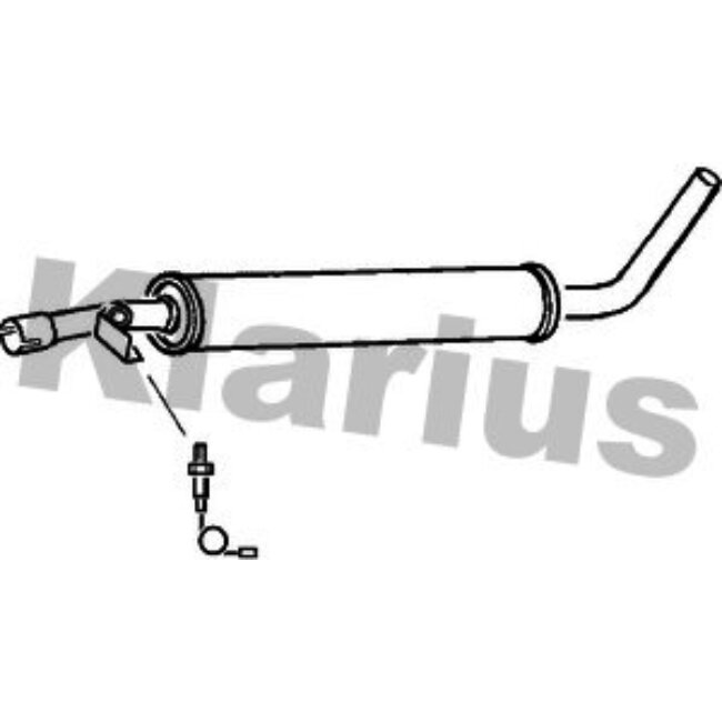 Silencieux Intermédiaire Klarius 230803