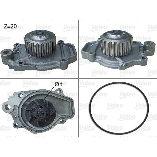 Pompe À Eau Valeo 506028