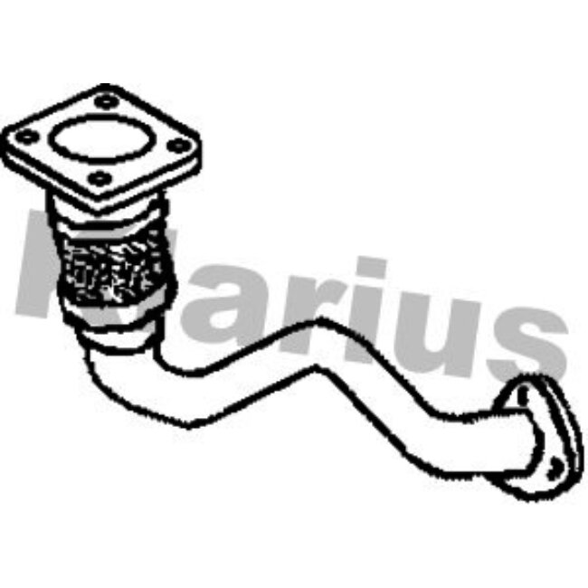 Tube D'échappement Klarius 301918